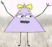 Triangle lady