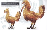 Chocobo concept art