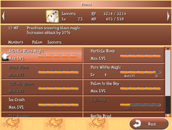FFIV iOS Bands Menu