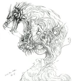 Melusine FFV Nomura Art