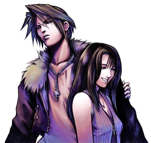 File:FFVIII-SquallRinoa artwork.jpg