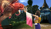 FFX HD Yuna and Valefor