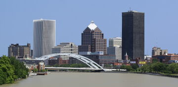 Downtown Rochester skyline