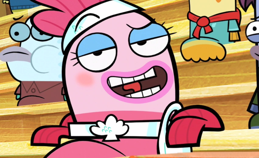 Image Shellsea watching football.png Fish Hooks Wiki FANDOM