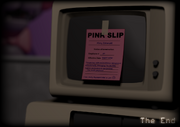 Pink slip a