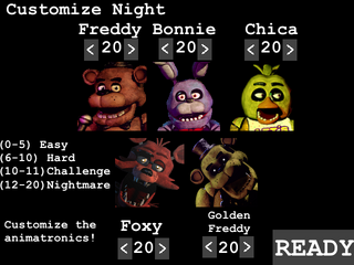 Custom night lll