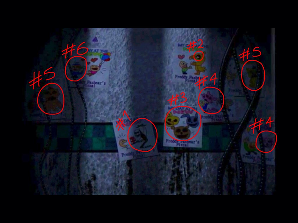 Image - Fnaf 2 the pictures on the walls by pokemonmasta14-d83y8gm.jpg | Five Nights At Freddy's
