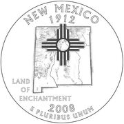 NewMexicoStateQuarterDesign