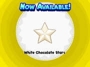 White Chocolate Stars
