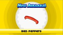 Unlocking red peppers