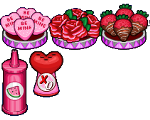 Valentine day topings