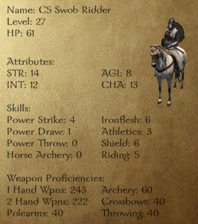 C5 Swob Ridder