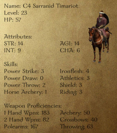 C4 Sarranid Timariot