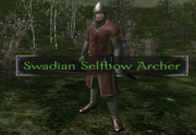 Swadian selfbow archer