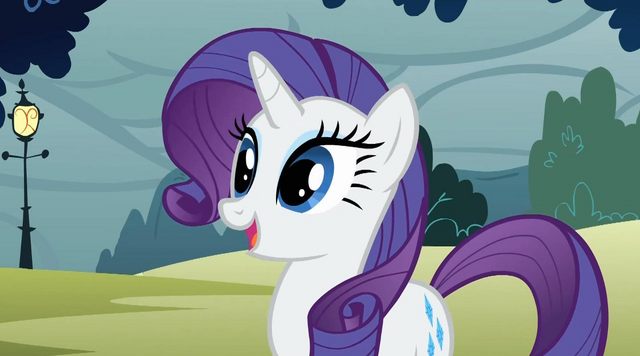 File:Rarity smiling outside.png