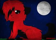 Shadow wolf by iceprincess222-d5akah4