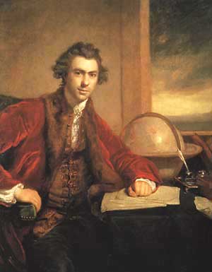 Joseph Banks 1773 Reynolds