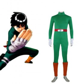Naruto Rock Lee Men's Cosplay Costume1