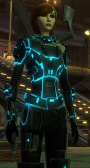 Allysson blue armor