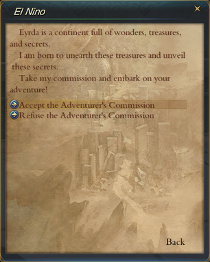 QuestTheAdventurersCommissionElNinoExplaination