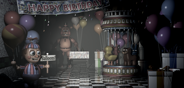 Archivo:FNaF 2 - Game Area (Balloon Boy y Toy Freddy).png