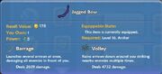 Jagged Bow item