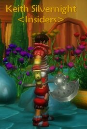 Warrior's Forged Axe of Boon held