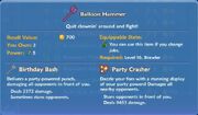 Balloon Hammer reward item