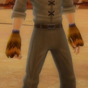 Fluffy gloves