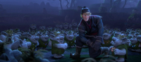 Kristoff and the trolls