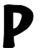 P