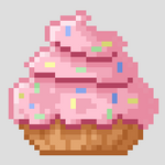 Pink cupcake img