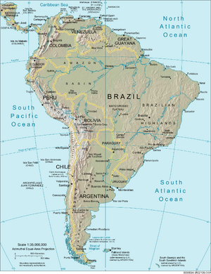 Great guayana in southamerica