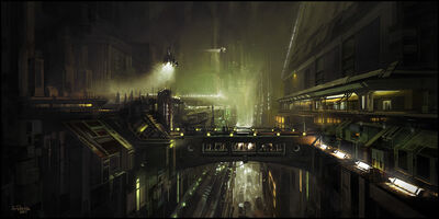 Mars slums