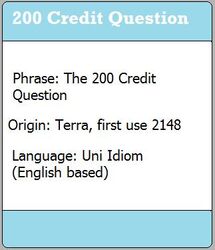 Credit
