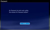 PSN-Passwort-Änderung