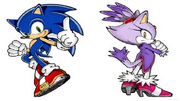 Sonic and Blaze