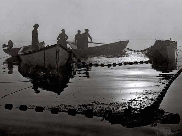File:Fishermen-with-nets b&w.jpg