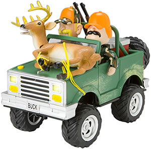 Deer in car