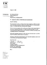 Accept. USC