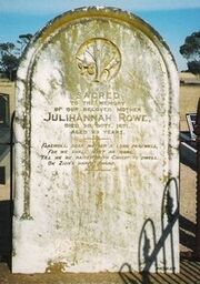 Julihannah rowe grave
