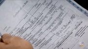 Charlotte birth certificate