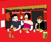 Kenji, Yumi and Anna