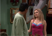 George confronts Carmen's roommate Taylor
