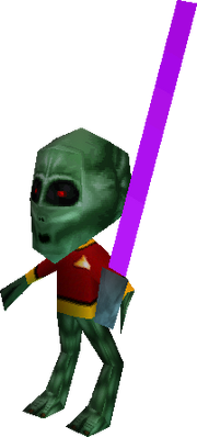 Lightsaber Alien