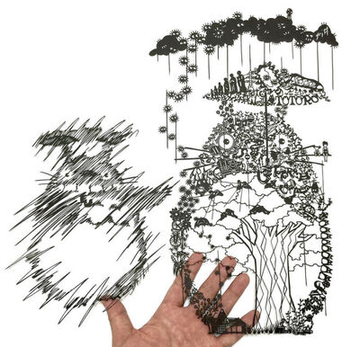 Ghibli-totoro-papper-cut