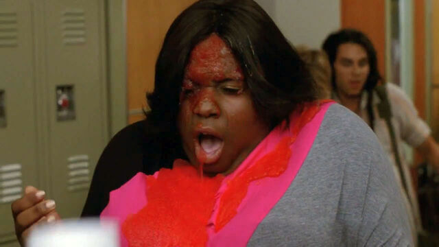 File:Unique-alex-newell-gets-glee-slushie-images.jpg