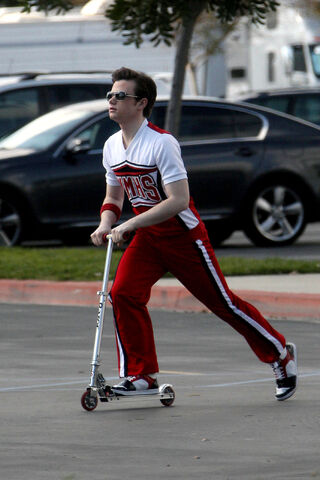File:Chris Colfer-Cheerio on Scooter.jpg