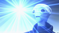 Saint Walker becomes a Blue Lantern