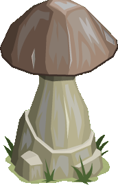 Petrified Mushroom